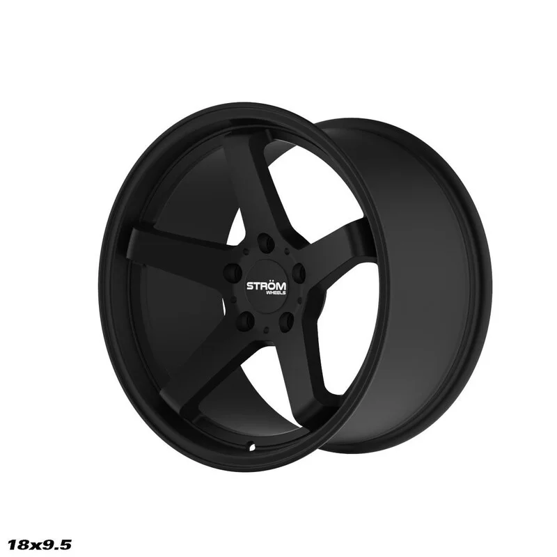 Ström DS-35 18x9.5 5x114.3 ET18 Negro 1 Ström DS-35 18x9.5 5x114.3 ET18 Negro