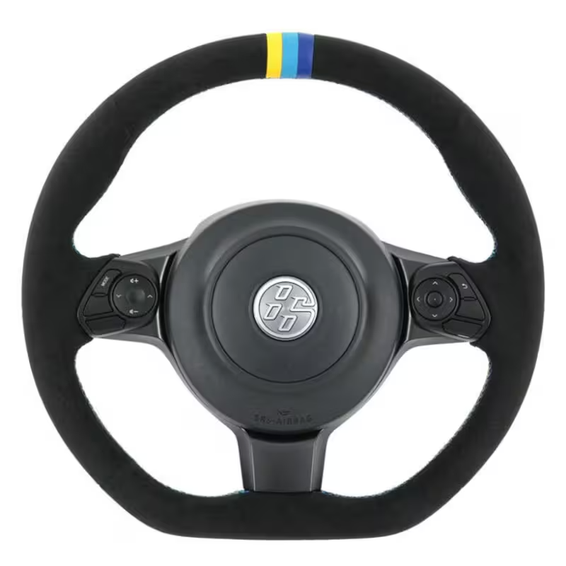 Volante GReddy Ultra Suede con costura tricolor para Toyota GT86 (17-21) y GR86 1 Volante GReddy Ultra Suede con costura tricolor para Toyota GT86 (17-21) y GR86
