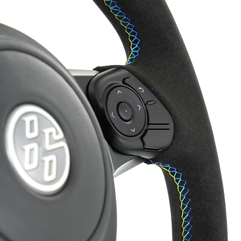 Volante GReddy Ultra Suede con costura tricolor para Toyota GT86 (17-21) y GR86 3 Volante GReddy Ultra Suede con costura tricolor para Toyota GT86 (17-21) y GR86 - Imagen 3