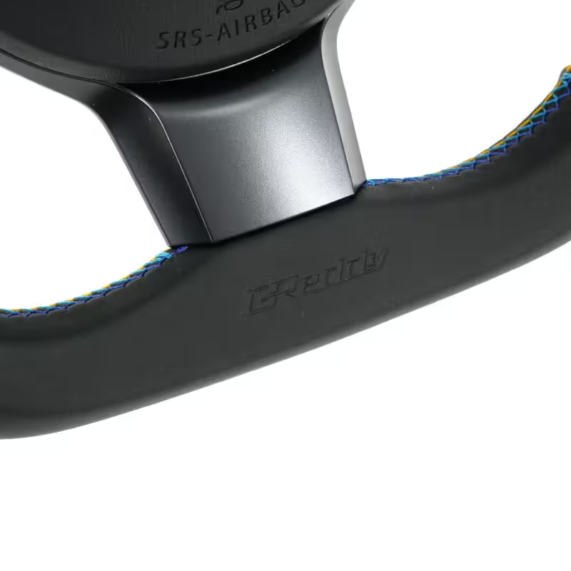 Volante de carbono negro GReddy con costura tricolor para Toyota GT86 (17-21) y GR86 5 Volante de carbono negro GReddy con costura tricolor para Toyota GT86 (17-21) y GR86 - Imagen 5